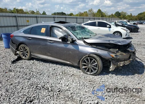 2021 Honda Accord Exl из США, поврежденный, VIN 1HGCV1F5XMA117058